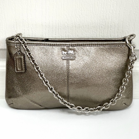 Coach Handbags - ✨Metallic COACH purse✨